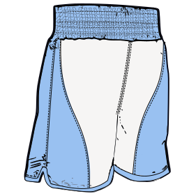 Fashion sewing patterns for MEN Shorts Boxing Shorts 7956